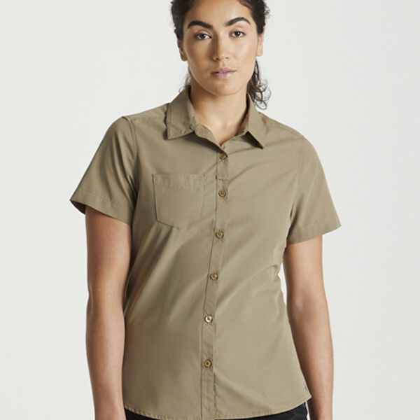 Craghoppers Expert Ladies Kiwi Short Sleeve Shirt Thumbnail