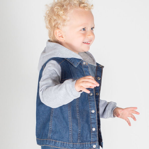 Larkwood Kids Denim Jacket Thumbnail