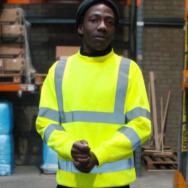 Warrior Hi-Vis Sweatshirt Thumbnail