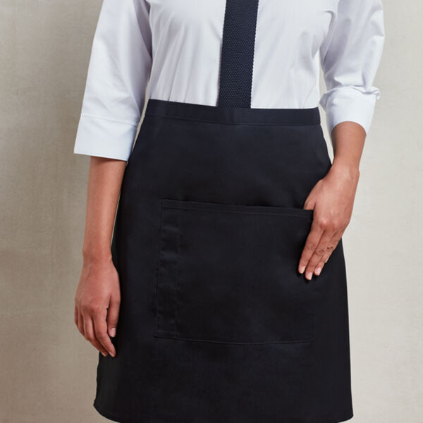 Premier 'Colours' Mid Length Apron with Pocket Thumbnail