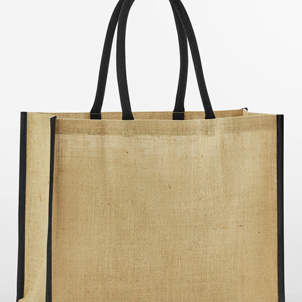 Westford Mill Natural Starched Jute Classic Shopper Thumbnail