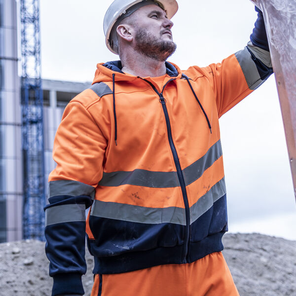 Regatta High Visibility Pro Full Zip Hoodie Thumbnail