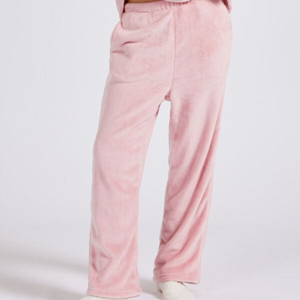 Brand Lab Ladies Plush Fleece Lounge Trousers Thumbnail