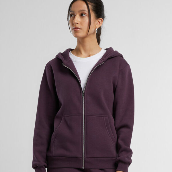 Women’s fluffy zip hoodie Thumbnail