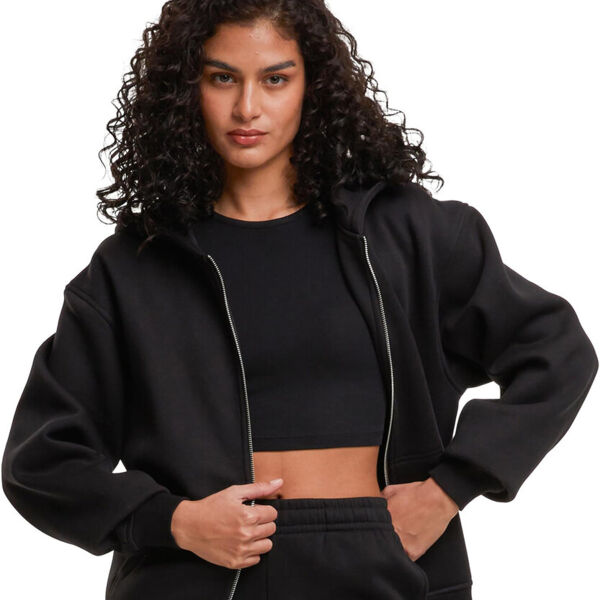 Women’s loose-fit zip hoodie Thumbnail