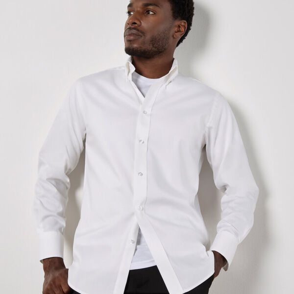 Premium Oxford shirt long-sleeved (tailored fit) Thumbnail
