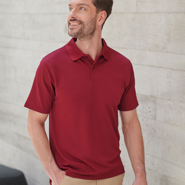 Henbury Coolplus® Wicking Piqué Polo Shirt Thumbnail