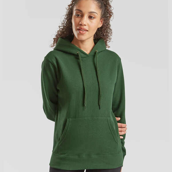 Fruit of the Loom Classic Lady Fit Hooded Sweatshirt Thumbnail