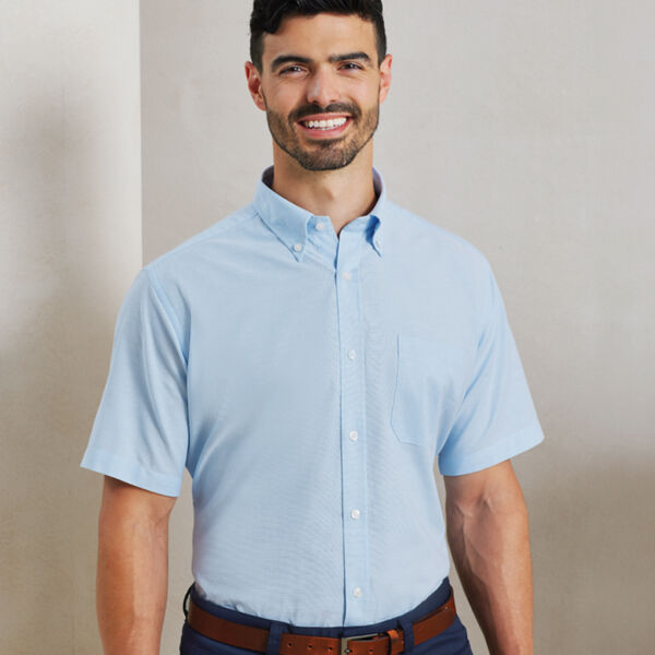 Premier Signature Short Sleeve Oxford Shirt Thumbnail