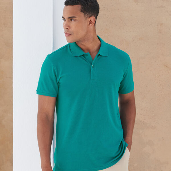 Henbury Modern Fit Cotton Piqué Polo Shirt Thumbnail