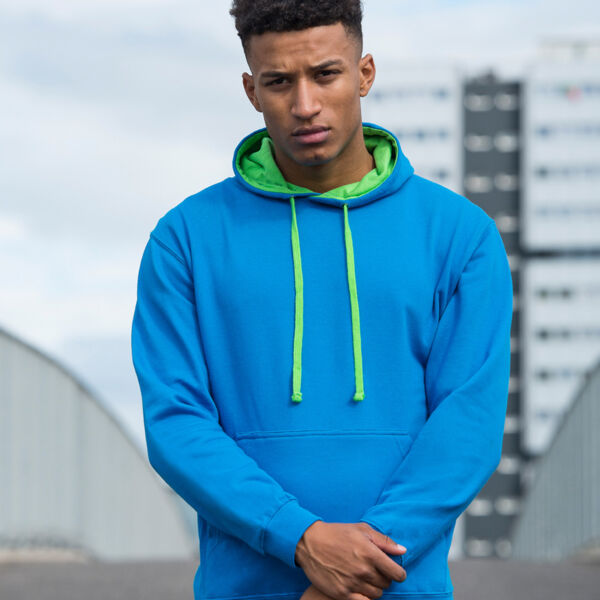 Adult Contrast Hoodie Thumbnail